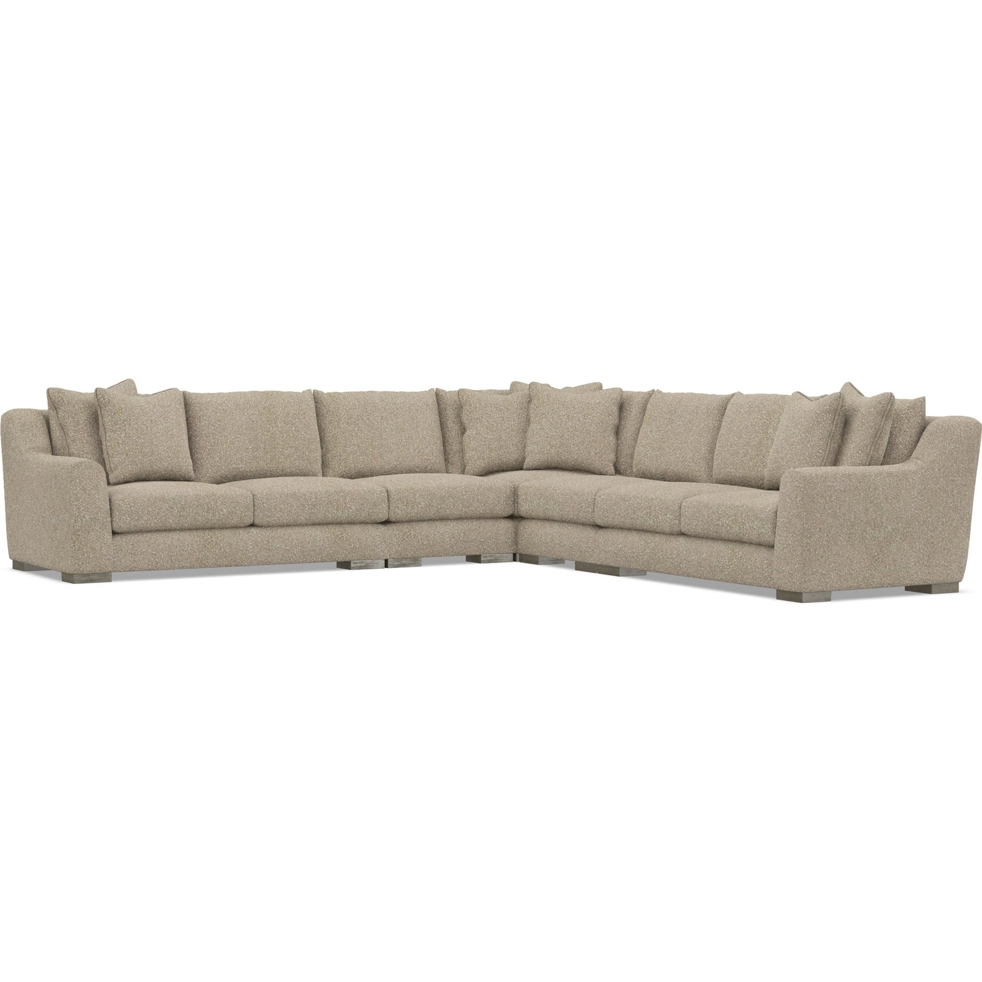 Gabi 5-Piece Fabric Sectional by Bernhardt in wdf, 789 portobello. Made from unique in a unique style.