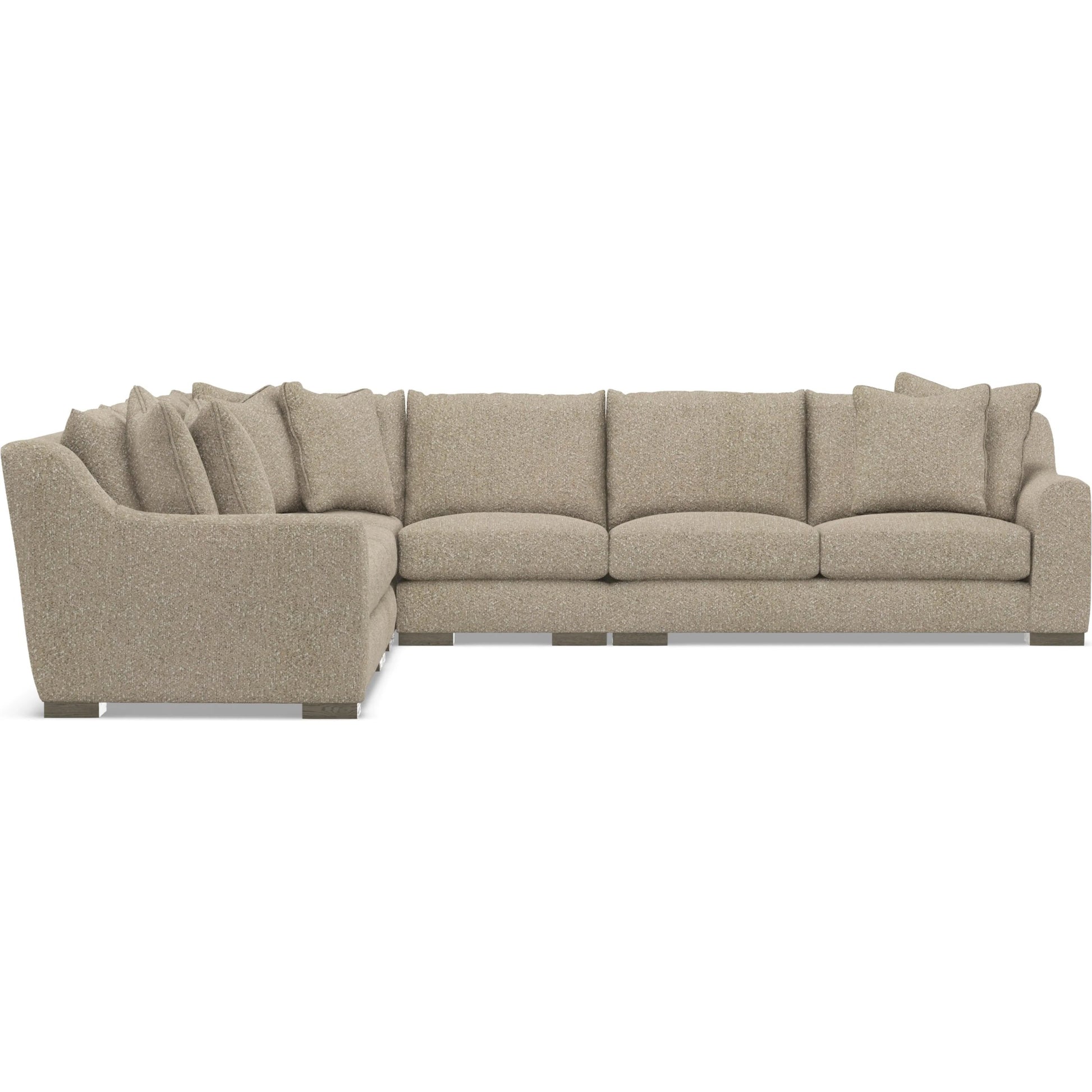 Gabi 5-Piece Fabric Sectional by Bernhardt in wdf, 789 portobello. Made from unique in a unique style.