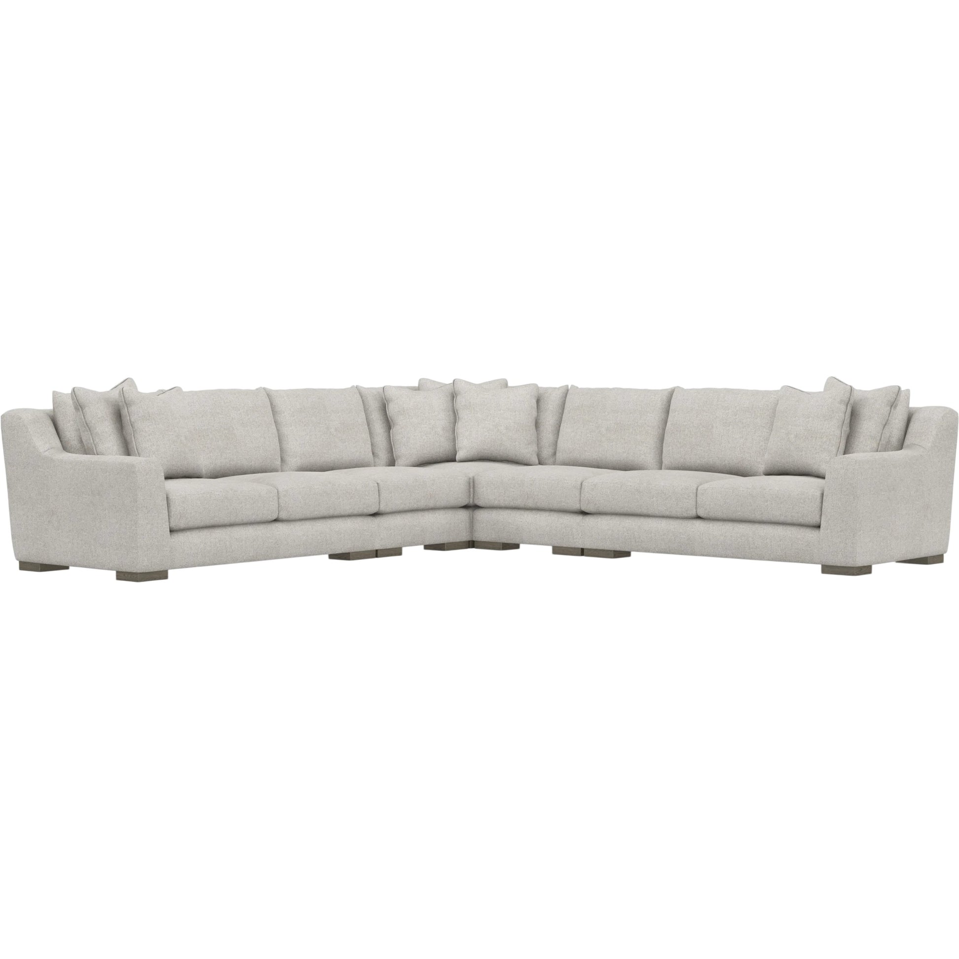 Gabi 5-Piece Fabric Sectional by Bernhardt in wdf, 789 portobello. Made from unique in a unique style.