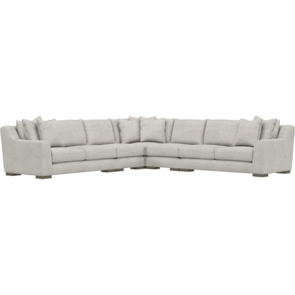 Gabi 5-Piece Fabric Sectional by Bernhardt in wdf, 789 portobello. Made from unique in a unique style.