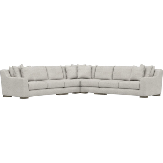 Gabi 5-Piece Fabric Sectional by Bernhardt in wdf, 789 portobello. Made from unique in a unique style.