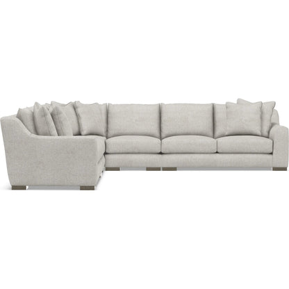 Gabi 5-Piece Fabric Sectional by Bernhardt in wdf, 789 portobello. Made from unique in a unique style.