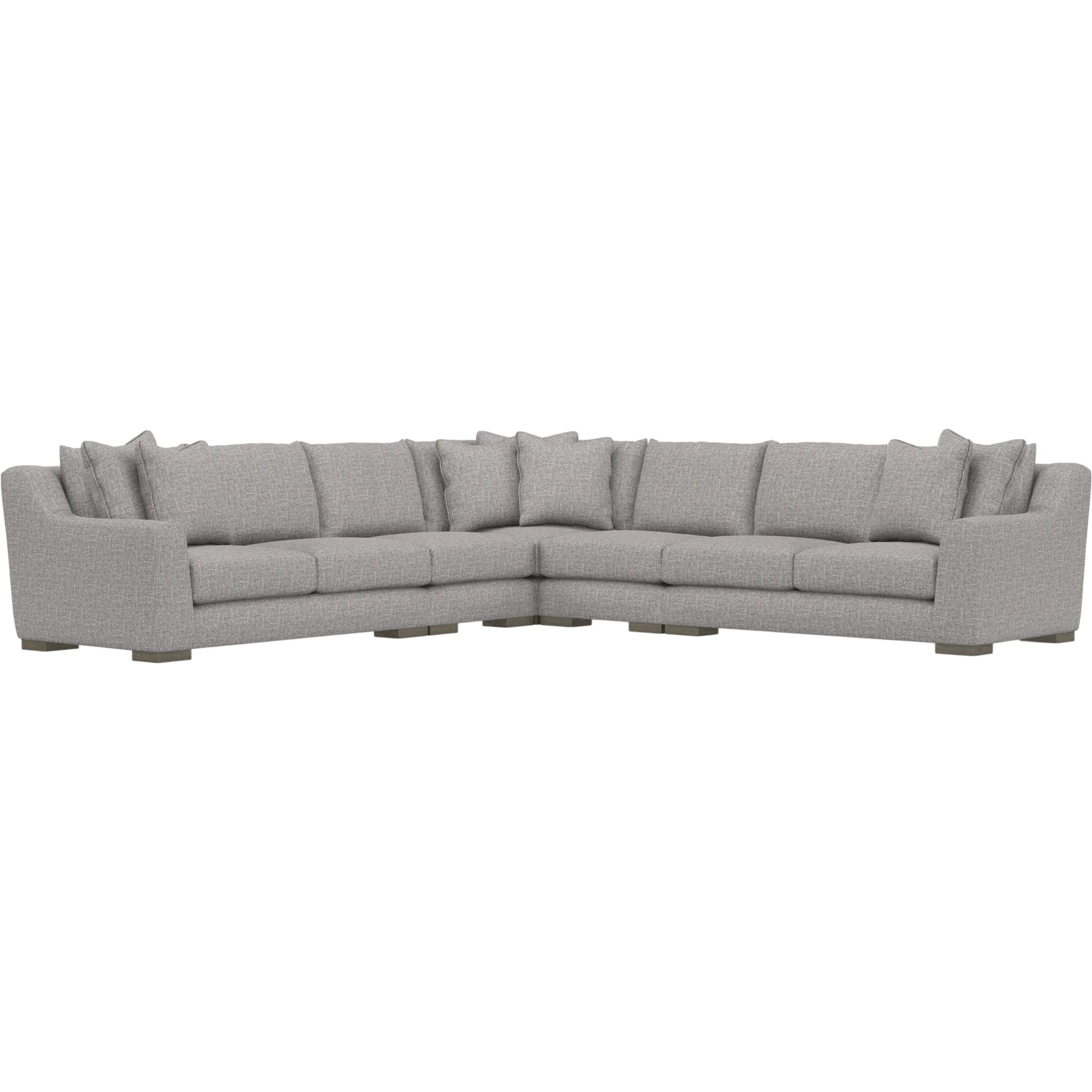 Gabi 5-Piece Fabric Sectional by Bernhardt in wdf, 789 portobello. Made from unique in a unique style.