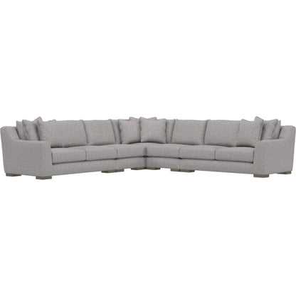 Gabi 5-Piece Fabric Sectional by Bernhardt in wdf, 789 portobello. Made from unique in a unique style.