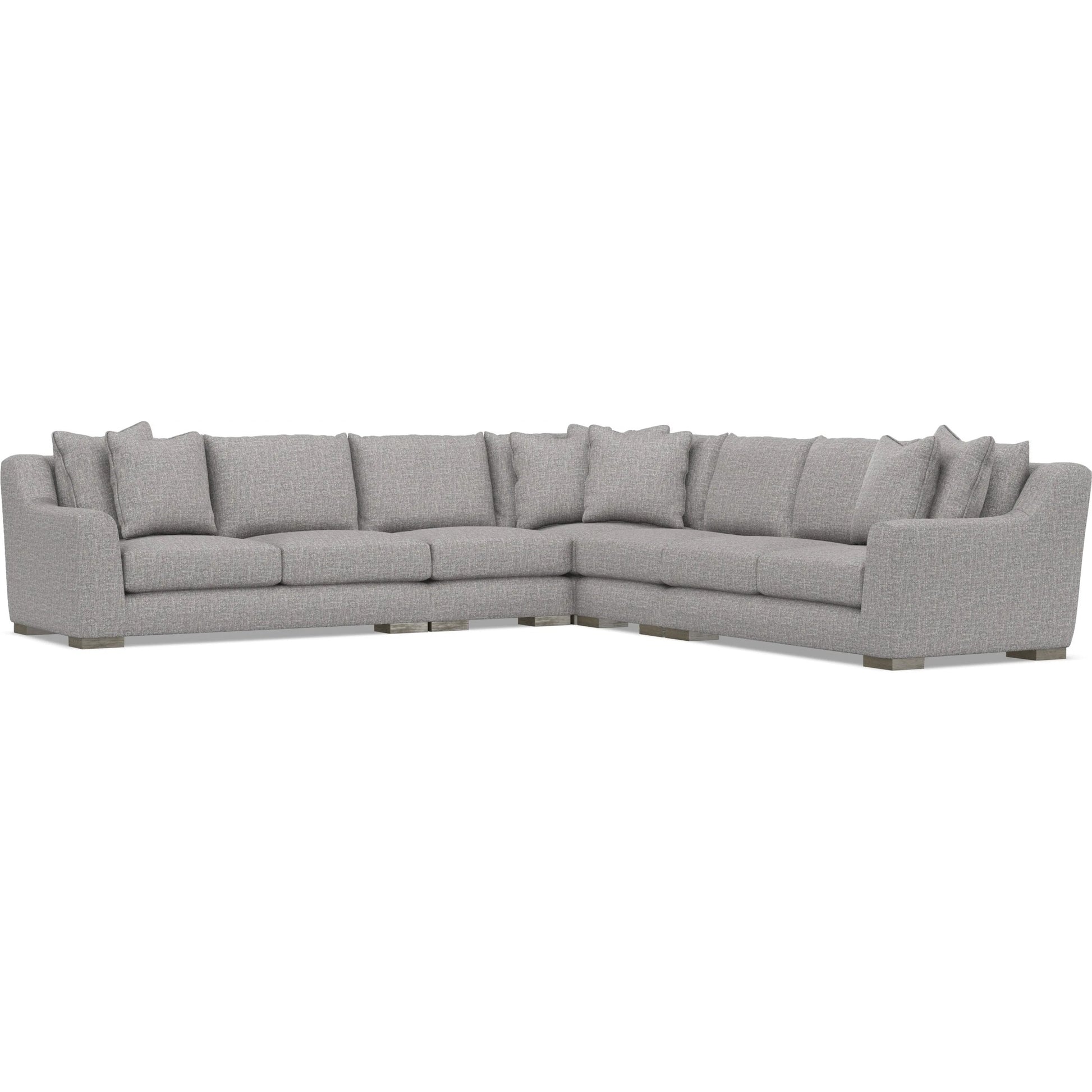 Gabi 5-Piece Fabric Sectional by Bernhardt in wdf, 789 portobello. Made from unique in a unique style.