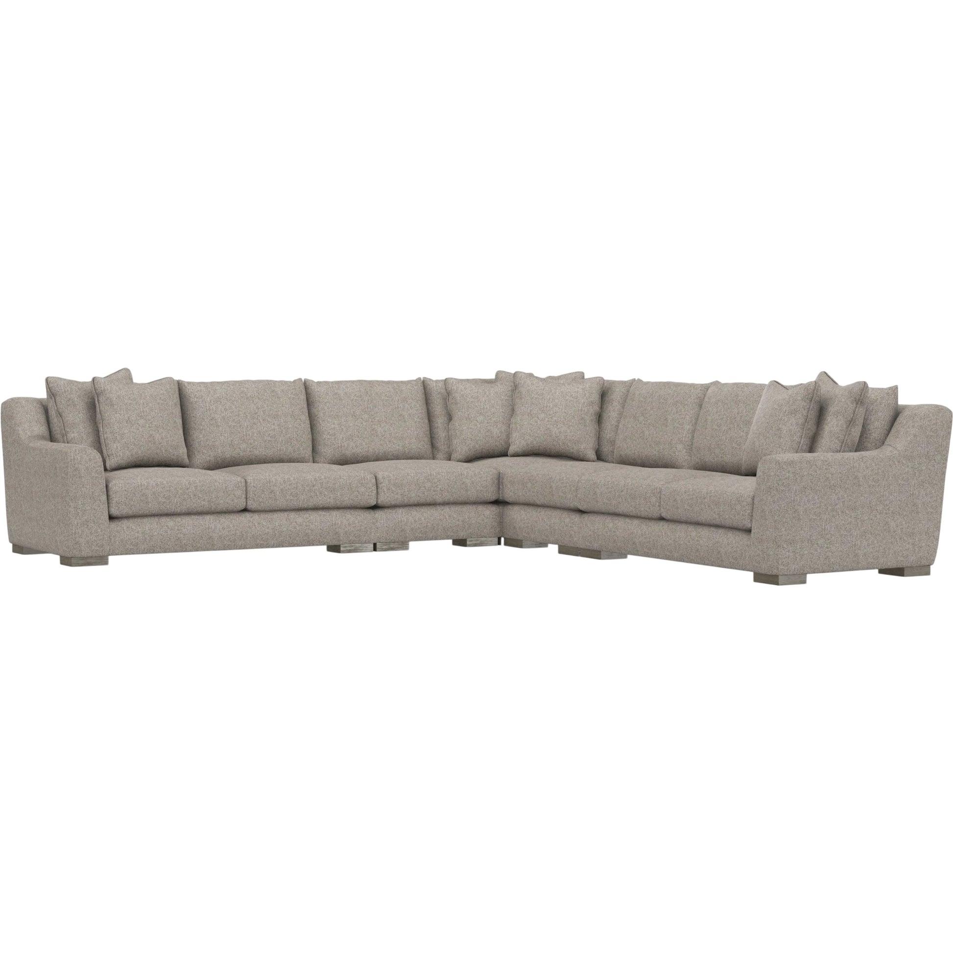 Gabi 5-Piece Fabric Sectional by Bernhardt in wdf, 789 portobello. Made from unique in a unique style.