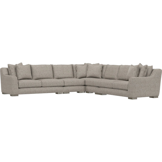 Gabi 5-Piece Fabric Sectional by Bernhardt in wdf, 789 portobello. Made from unique in a unique style.