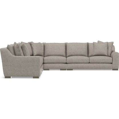 Gabi 5-Piece Fabric Sectional by Bernhardt in wdf, 789 portobello. Made from unique in a unique style.