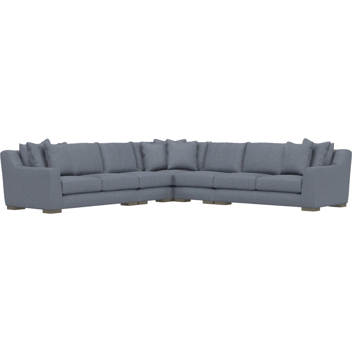 030 SI-2634681 | Primary Silo | Gabi 5-Piece Fabric Sectional by Bernhardt in wdf, 789 portobello. Made from unique in a unique style.
