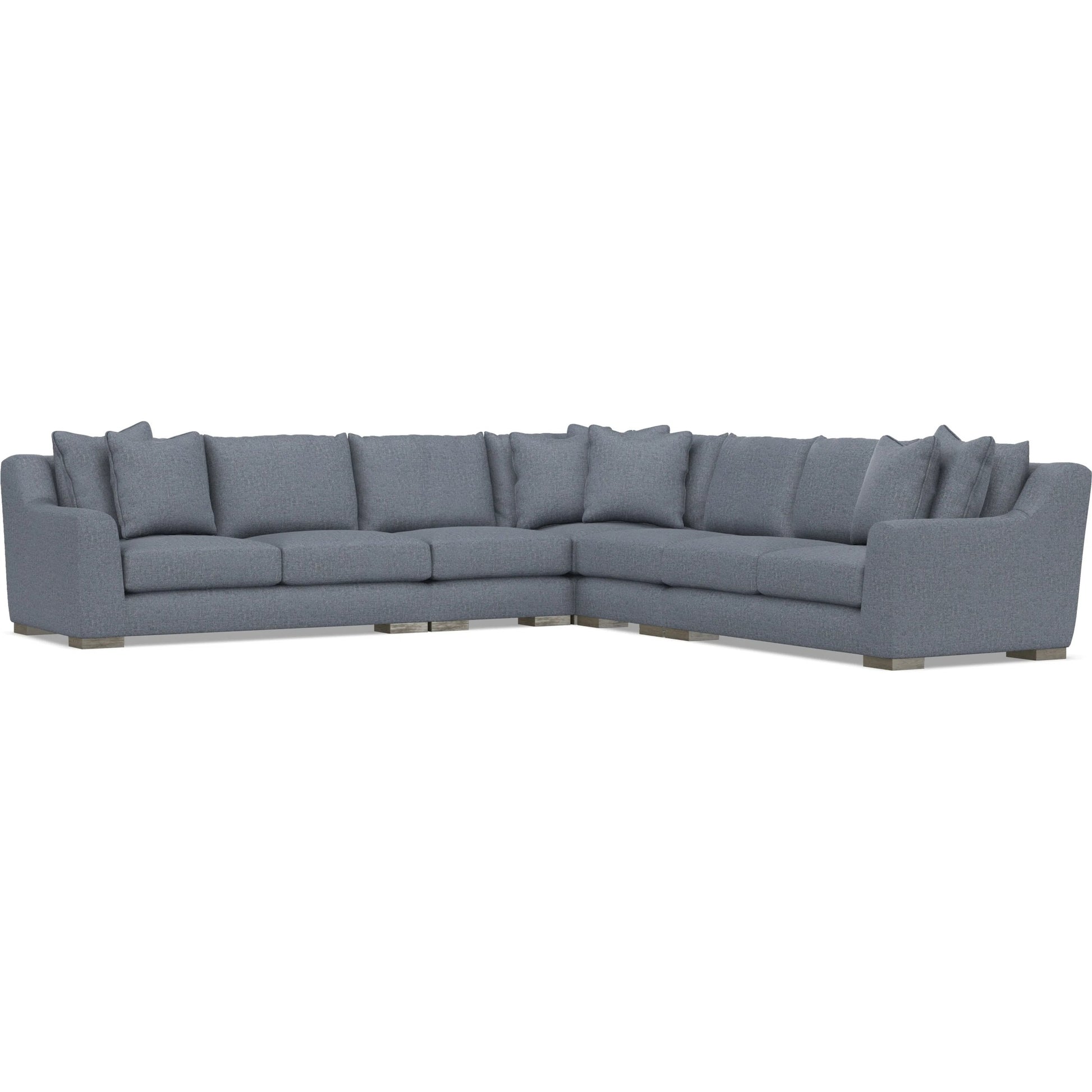 Gabi 5-Piece Fabric Sectional by Bernhardt in wdf, 789 portobello. Made from unique in a unique style.