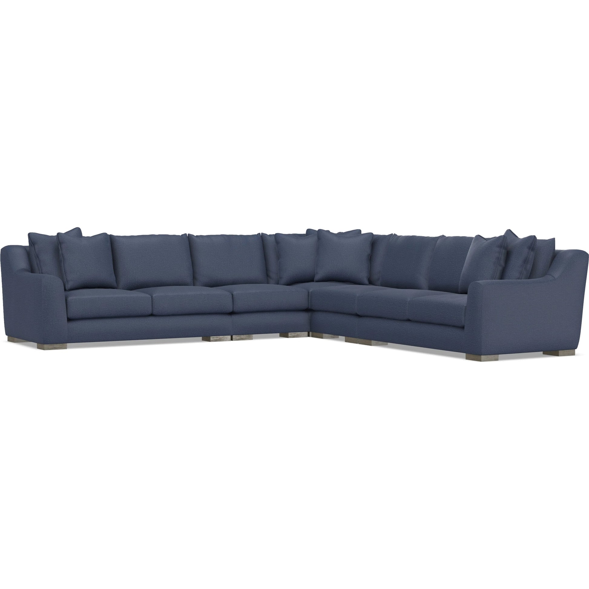 Gabi 5-Piece Fabric Sectional by Bernhardt in wdf, 789 portobello. Made from unique in a unique style.