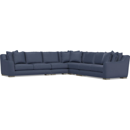 Gabi 5-Piece Fabric Sectional by Bernhardt in wdf, 789 portobello. Made from unique in a unique style.