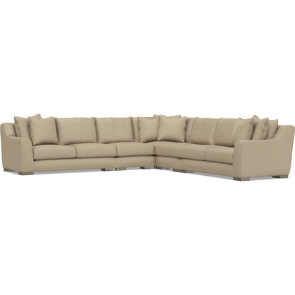 Gabi 5-Piece Fabric Sectional by Bernhardt in wdf, 789 portobello. Made from unique in a unique style.