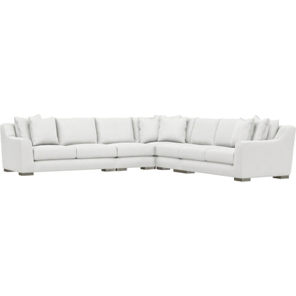 Gabi 5-Piece Fabric Sectional by Bernhardt in wdf, 789 portobello. Made from unique in a unique style.