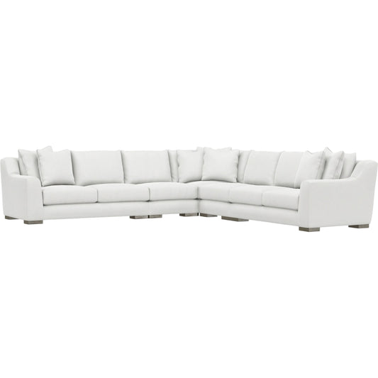 Gabi 5-Piece Fabric Sectional by Bernhardt in wdf, 789 portobello. Made from unique in a unique style.