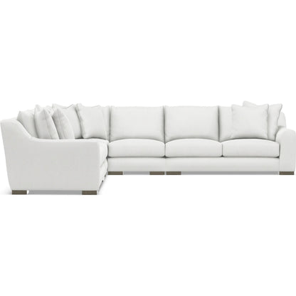 Gabi 5-Piece Fabric Sectional by Bernhardt in wdf, 789 portobello. Made from unique in a unique style.