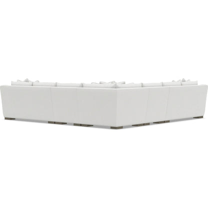 Gabi 5-Piece Fabric Sectional by Bernhardt in wdf, 789 portobello. Made from unique in a unique style.