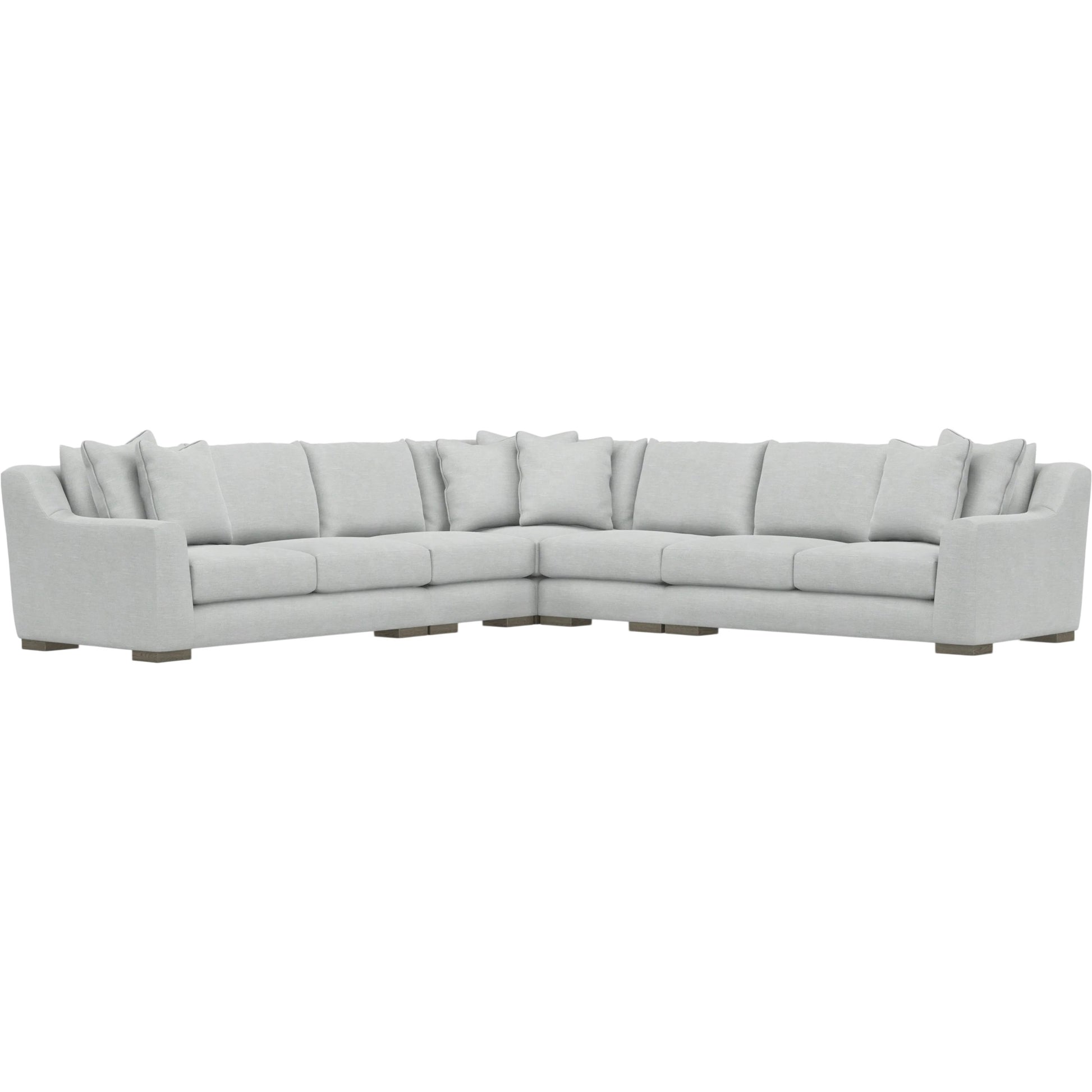 Gabi 5-Piece Fabric Sectional by Bernhardt in wdf, 789 portobello. Made from unique in a unique style.