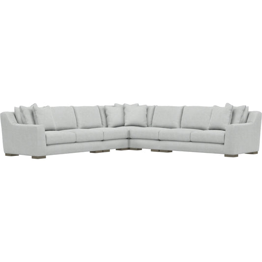 Gabi 5-Piece Fabric Sectional by Bernhardt in wdf, 789 portobello. Made from unique in a unique style.