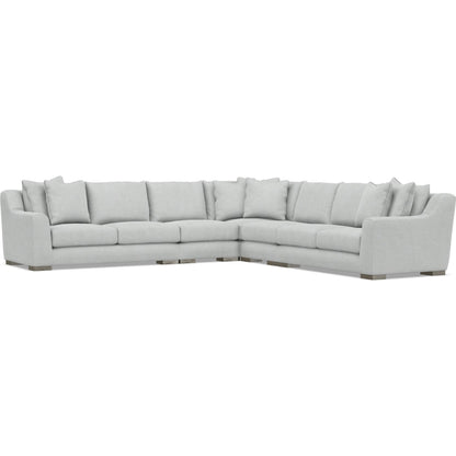 Gabi 5-Piece Fabric Sectional by Bernhardt in wdf, 789 portobello. Made from unique in a unique style.