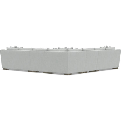Gabi 5-Piece Fabric Sectional by Bernhardt in wdf, 789 portobello. Made from unique in a unique style.
