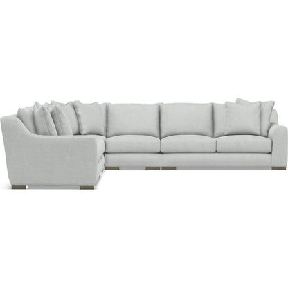 Gabi 5-Piece Fabric Sectional by Bernhardt in wdf, 789 portobello. Made from unique in a unique style.
