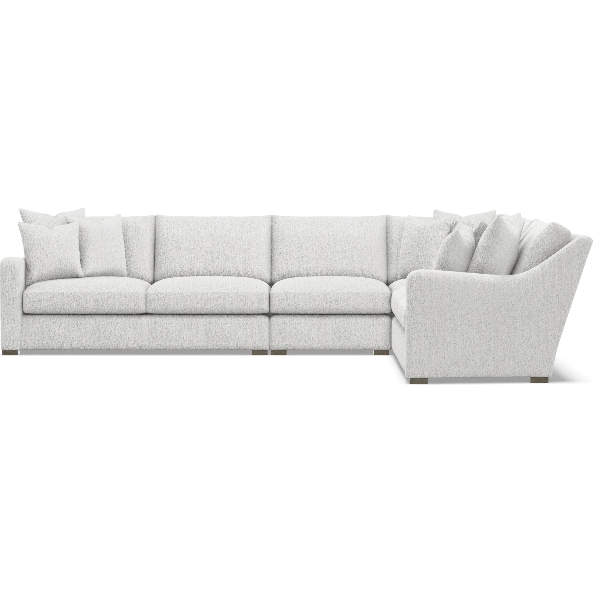 Ventura 4-Piece Fabric Sectional by Bernhardt in wdf, 789 portobello. Made from unique in a unique style.