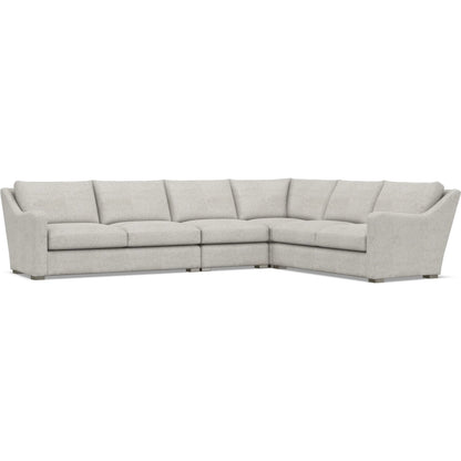 Ventura 4-Piece Fabric Sectional by Bernhardt in wdf, 789 portobello. Made from unique in a unique style.