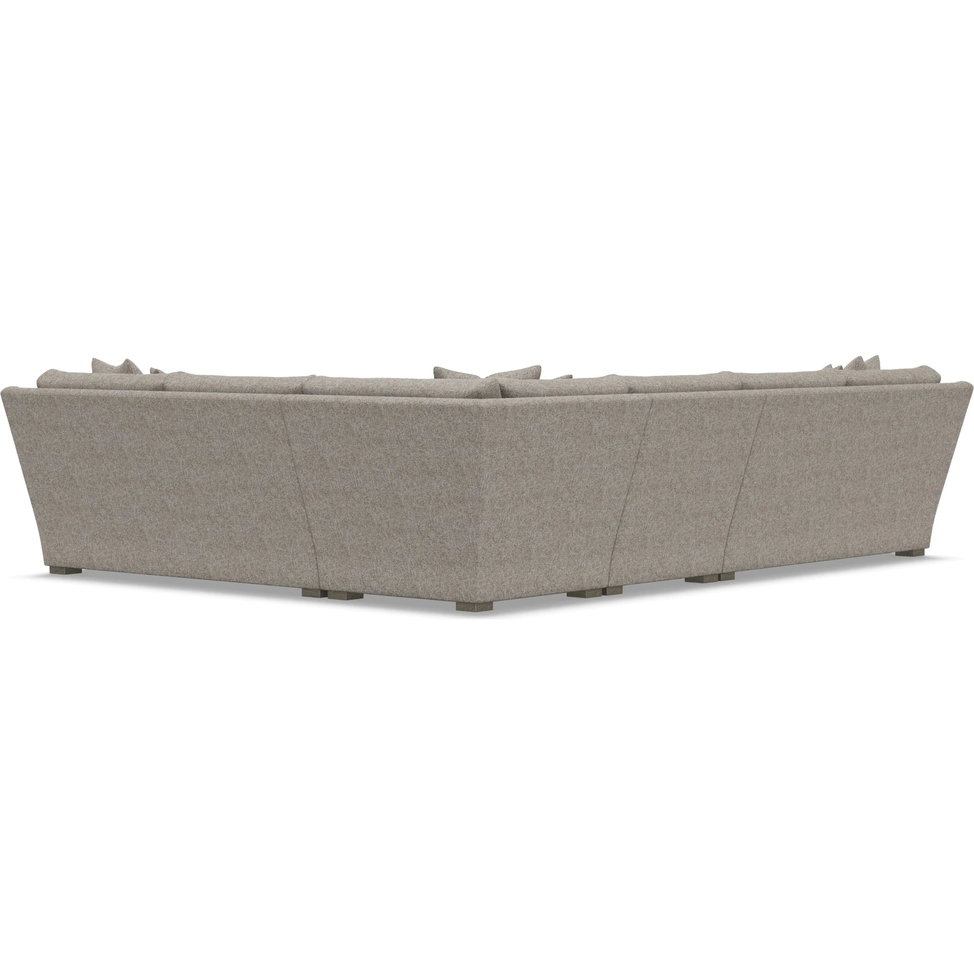 Ventura 4-Piece Fabric Sectional by Bernhardt in wdf, 789 portobello. Made from unique in a unique style.