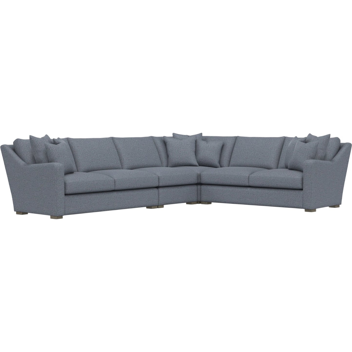 030 SI-2634692 | Primary Silo | Ventura 4-Piece Fabric Sectional by Bernhardt in wdf, 789 portobello. Made from unique in a unique style.