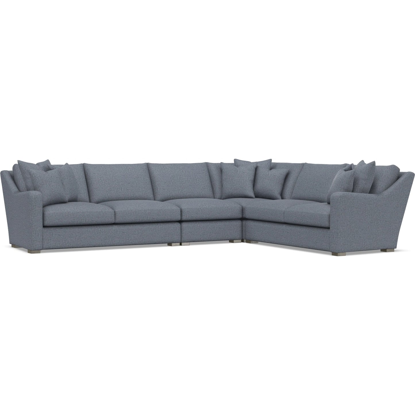 032 SI-2634692 | Additional Silo | Ventura 4-Piece Fabric Sectional by Bernhardt in wdf, 789 portobello. Made from unique in a unique style.