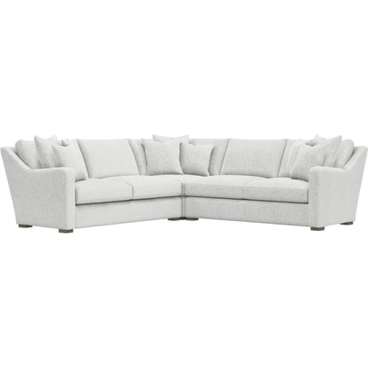 Ventura 3-Piece Fabric Sectional by Bernhardt in wdf, 789 portobello. Made from unique in a unique style.