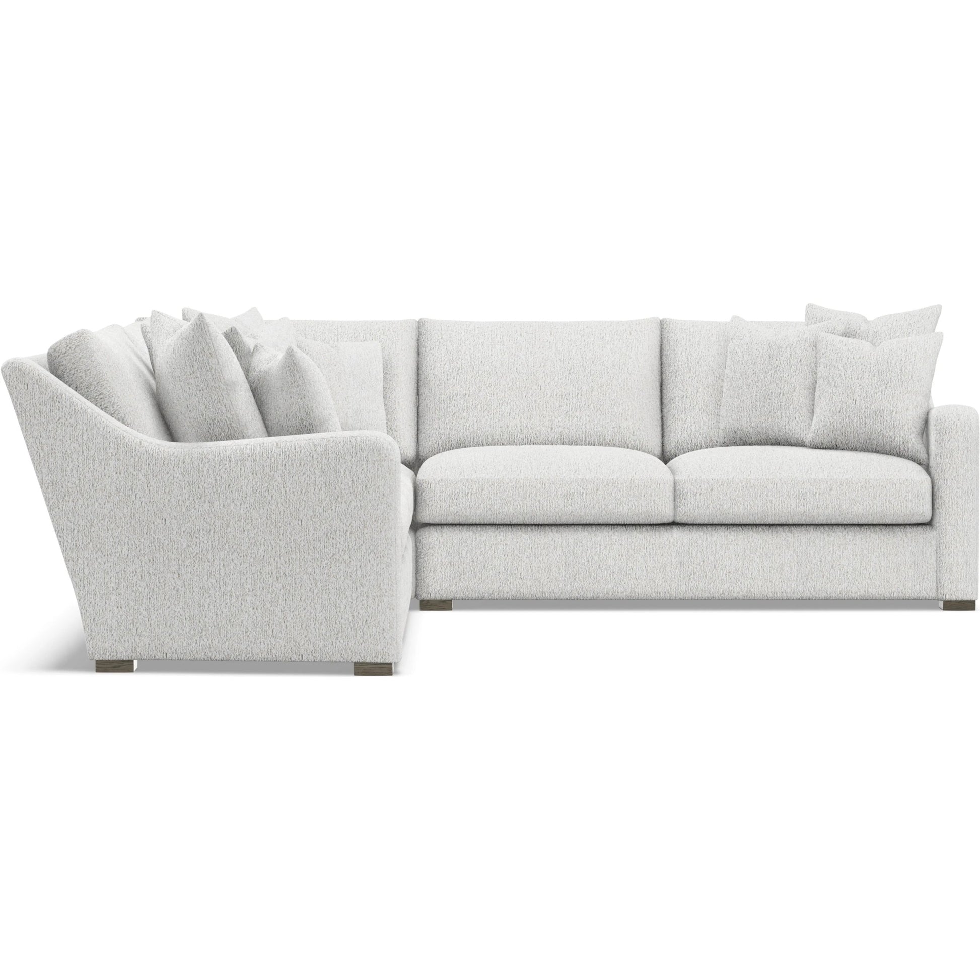 Ventura 3-Piece Fabric Sectional by Bernhardt in wdf, 789 portobello. Made from unique in a unique style.