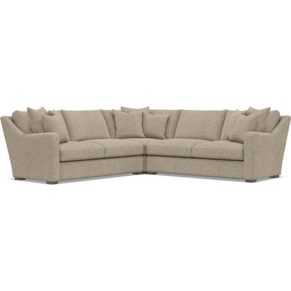 Ventura 3-Piece Fabric Sectional by Bernhardt in wdf, 789 portobello. Made from unique in a unique style.