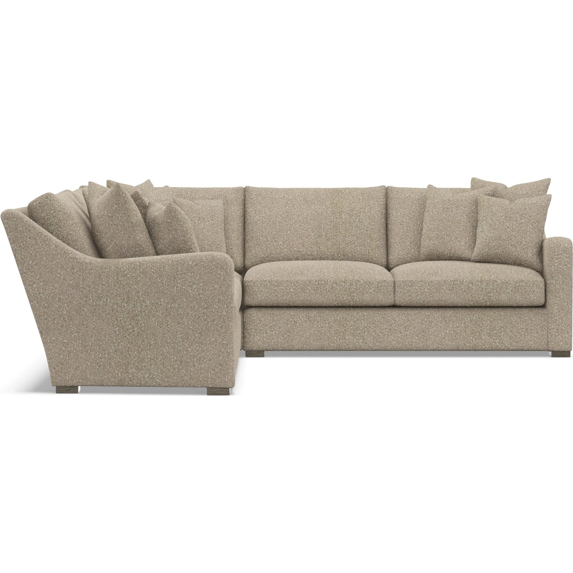 Ventura 3-Piece Fabric Sectional by Bernhardt in wdf, 789 portobello. Made from unique in a unique style.
