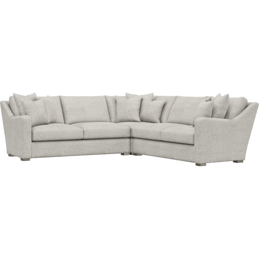 Ventura 3-Piece Fabric Sectional by Bernhardt in wdf, 789 portobello. Made from unique in a unique style.