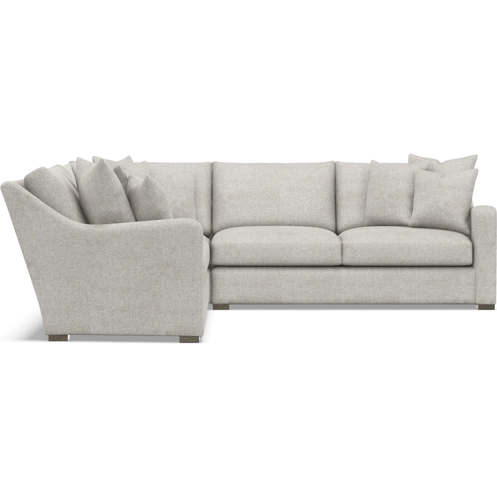Ventura 3-Piece Fabric Sectional by Bernhardt in wdf, 789 portobello. Made from unique in a unique style.