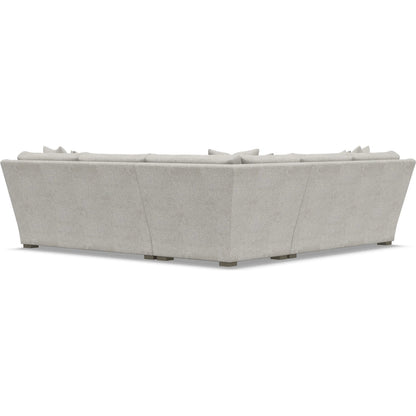 Ventura 3-Piece Fabric Sectional by Bernhardt in wdf, 789 portobello. Made from unique in a unique style.