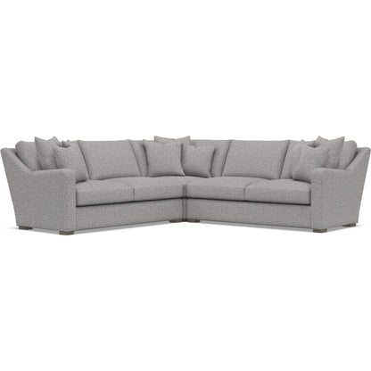 Ventura 3-Piece Fabric Sectional by Bernhardt in wdf, 789 portobello. Made from unique in a unique style.