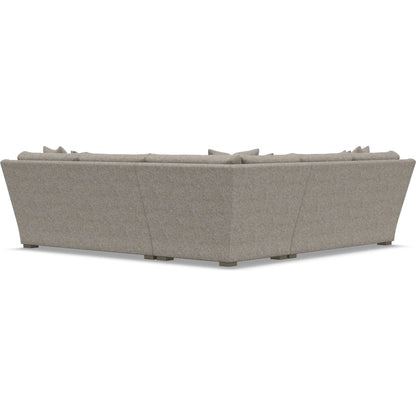 Ventura 3-Piece Fabric Sectional by Bernhardt in wdf, 789 portobello. Made from unique in a unique style.