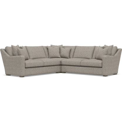 Ventura 3-Piece Fabric Sectional by Bernhardt in wdf, 789 portobello. Made from unique in a unique style.