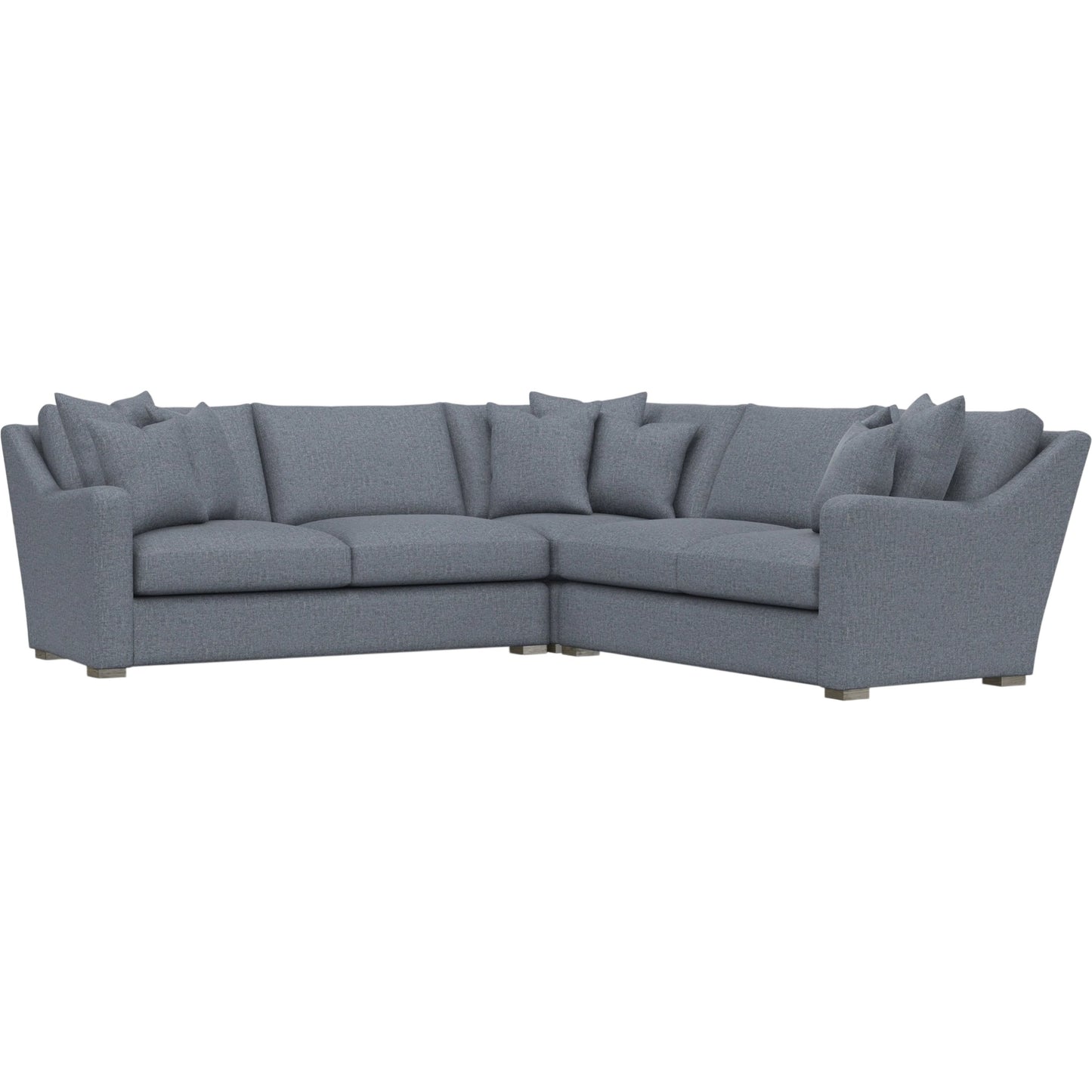 025 SI-2634703 | Primary Silo | Ventura 3-Piece Fabric Sectional by Bernhardt in wdf, 789 portobello. Made from unique in a unique style.