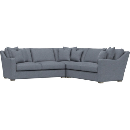 Ventura 3-Piece Fabric Sectional by Bernhardt in wdf, 789 portobello. Made from unique in a unique style.