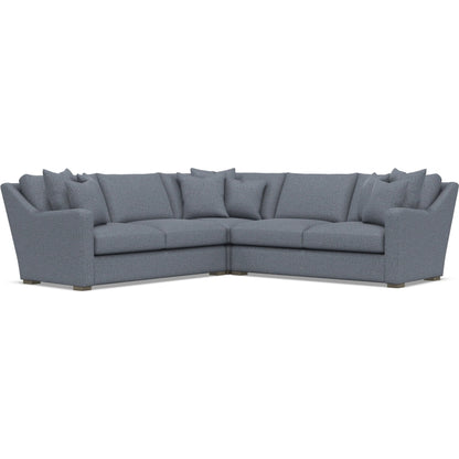 Ventura 3-Piece Fabric Sectional by Bernhardt in wdf, 789 portobello. Made from unique in a unique style.