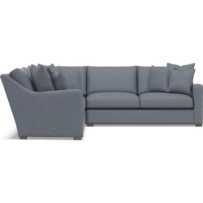 Ventura 3-Piece Fabric Sectional by Bernhardt in wdf, 789 portobello. Made from unique in a unique style.