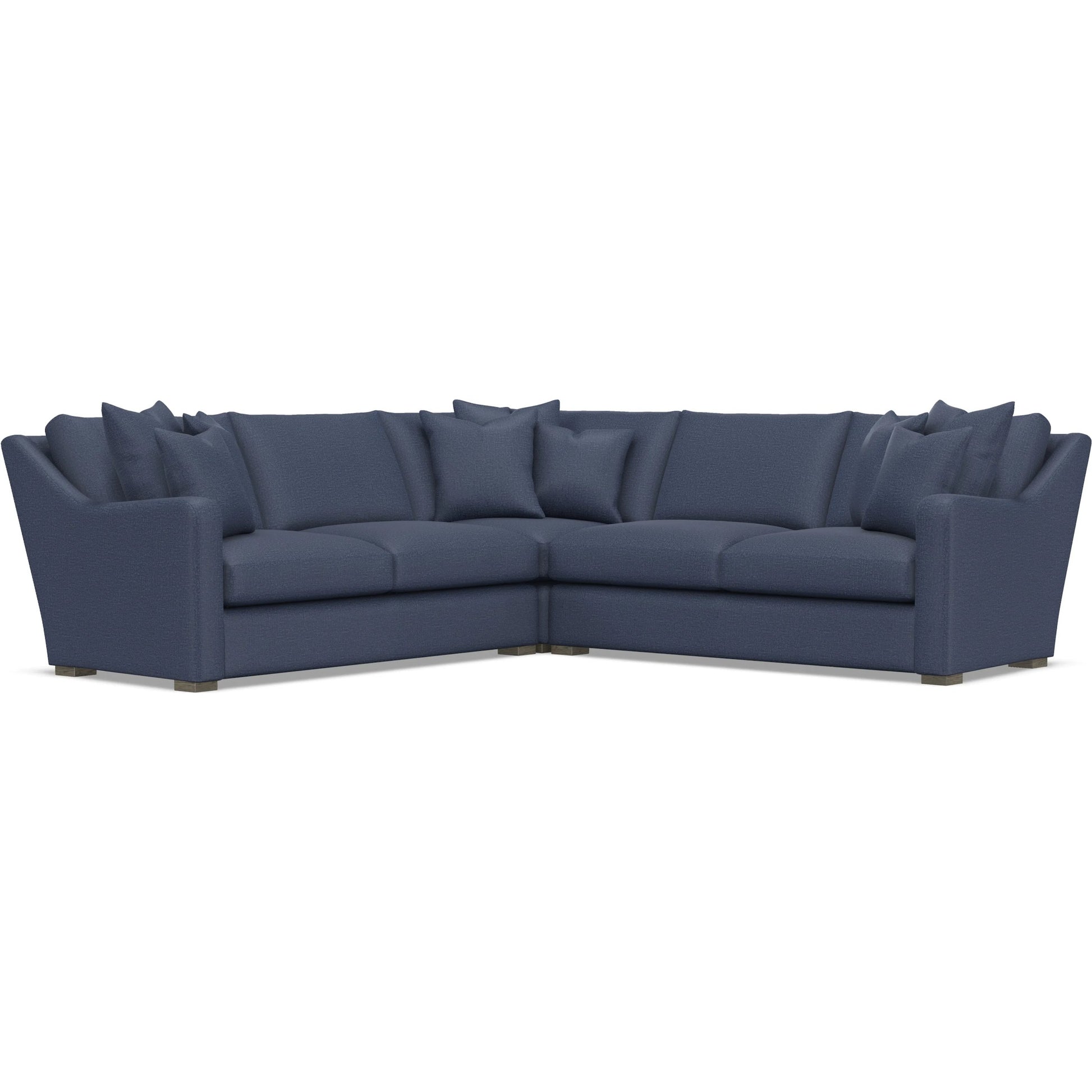 Ventura 3-Piece Fabric Sectional by Bernhardt in wdf, 789 portobello. Made from unique in a unique style.