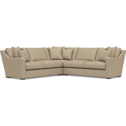 Ventura 3-Piece Fabric Sectional by Bernhardt in wdf, 789 portobello. Made from unique in a unique style.
