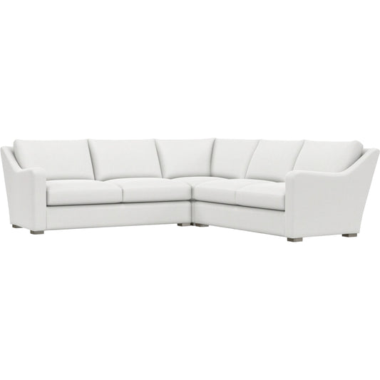 Ventura 3-Piece Fabric Sectional by Bernhardt in wdf, 789 portobello. Made from unique in a unique style.