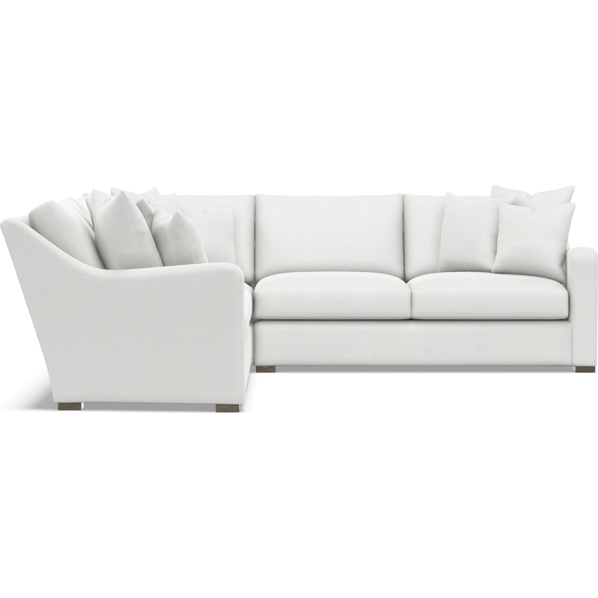 Ventura 3-Piece Fabric Sectional by Bernhardt in wdf, 789 portobello. Made from unique in a unique style.