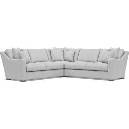 Ventura 3-Piece Fabric Sectional by Bernhardt in wdf, 789 portobello. Made from unique in a unique style.
